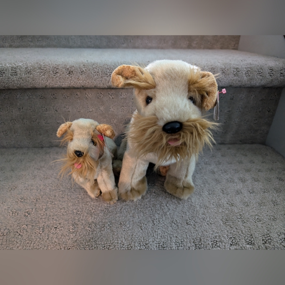 TY Schnitzel beanie buddy and beanie baby plush
